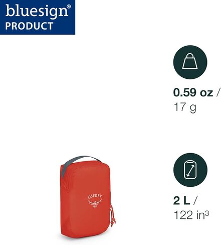 Osprey Ultralight Travel Packing Cube, Black, Medium in Saudi Arabia
