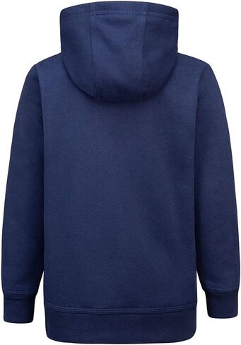 Nike Boy's Club Fleece Pullover Hoodie (Little Kids/Big Kids) Baltic Blue/White SM (8 Big Kid) in Saudi Arabia