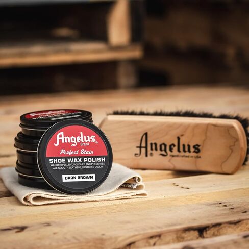 Angelus Perfect Stain SHoe Wax Polish, 2.6oz (Grey) in Saudi Arabia