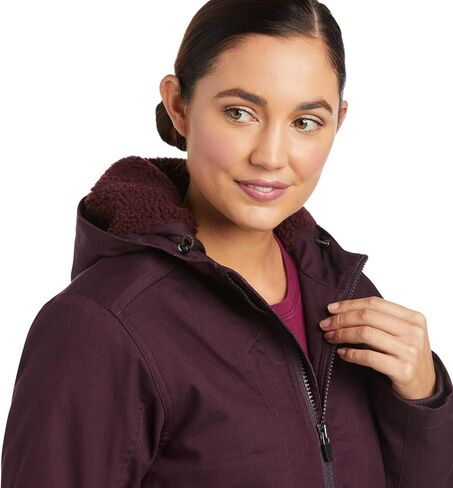Ariat Women's Rebar DuraCanvas Insulated Jacket - Black, Small in Saudi Arabia