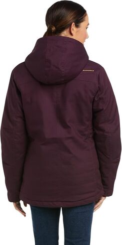 Ariat Women's Rebar DuraCanvas Insulated Jacket - Black, Small in Saudi Arabia