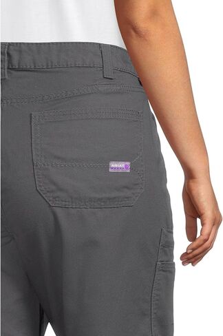 Ariat Female FR Stretch DuraLight Canvas Stackable Straight Leg Pant Field Khaki 31 in Saudi Arabia