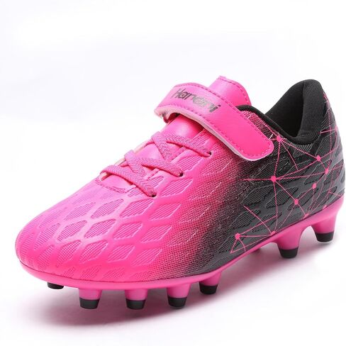 Hanani Boys Soccer Cleats Kids Girls FG/AG كرة القدم ألعاب رياضية أحذية تدريب أحذية الجري للمراهقين داخلي وخارجي أحذية كرة القدم أحذية رياضية للجنسين in Kuwait