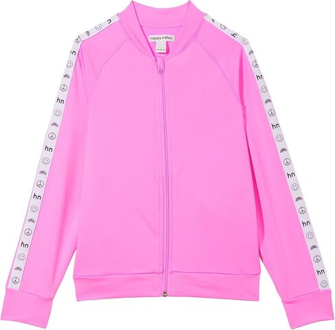 Happy Nation Girls Track Jacket, Lola Pink in Saudi Arabia