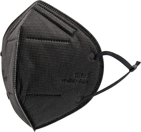 جيدًا قبل قناع الوجه القابل للتصرف KN95 | قناع ملفوف بشكل فردي مع حلقة أذن قابلة للتعديل - 10 عبوات. in Kuwait