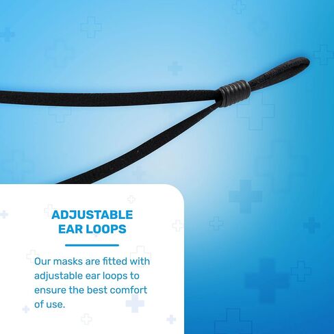 جيدًا قبل قناع الوجه القابل للتصرف KN95 | قناع ملفوف بشكل فردي مع حلقة أذن قابلة للتعديل - 10 عبوات. in Kuwait