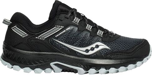 Saucony Women's Versafoam Excursion Tr13 Trail Running Shoe, Black/Light Blue, 8.5 in Saudi Arabia