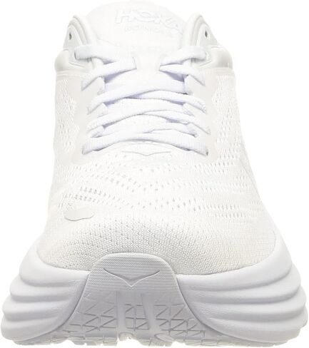Hoka Women's Bondi 8 Sneaker, White/White, 8 in Kuwait