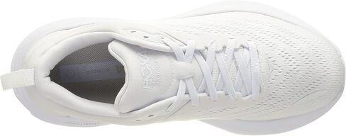 Hoka Women's Bondi 8 Sneaker, White/White, 8 in Kuwait