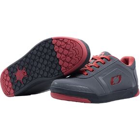 O'Neal Pinned Flat Pedal MTB Shoe V.22 Gray/Red 10 (43) in Saudi Arabia