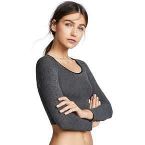 SPANX Women's Long Sleeve Arm Tights™ Layering Piece, Opaque Highlighter Yellow LG-XL in Saudi Arabia