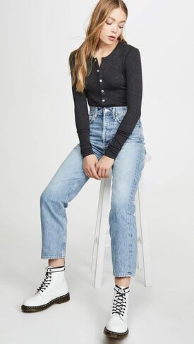 Goldie Lewinter Women's Ribbed Cardigan in Saudi Arabia