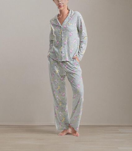 Karen Neuburger Women's Gramercy Park Long Sleeve Girlfriend Pj Set in Saudi Arabia