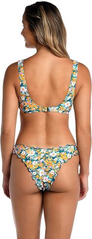 Hobie Women's Ruffle Bralette Bikini Swimsuit Top in Saudi Arabia