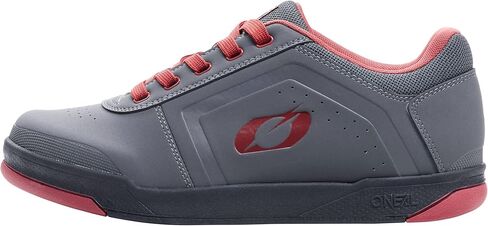 O'Neal Pinned Flat Pedal MTB Shoe V.22 Gray/Red 10 (43) in Saudi Arabia