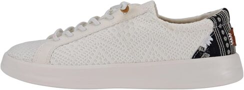 Hey Dude Women's Karina Stormy Dye Size 9 | Women's Sneakers | Women's Casual Shoes | Comfortable & Light-Weight Grey in Saudi Arabia