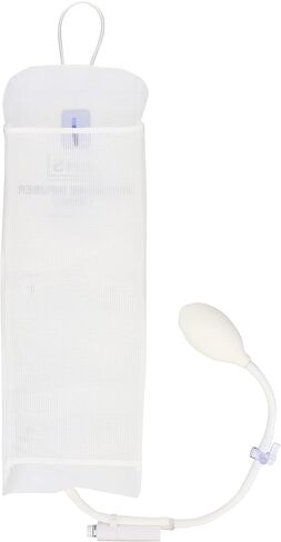 AHS American Hospital Supply Medical Pressure Infusion Bag 3000ml IV Pole Infusion Sack with 3 Way Stopcock Smart Design and Easy to Use | Medical Supplies & Equipment (1 Each) in Kuwait