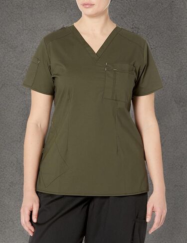 WonderWink Women's Joy V-nk Tuck-in Scrub Top in Saudi Arabia