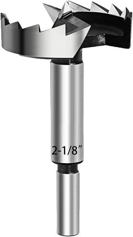 Forstner Bits Set,BASYNOL 5Pcs Forstner Drill bit Set (Ø15/20/25/30/35mm), Wood Drilling bits Set with Round Shank in Kuwait