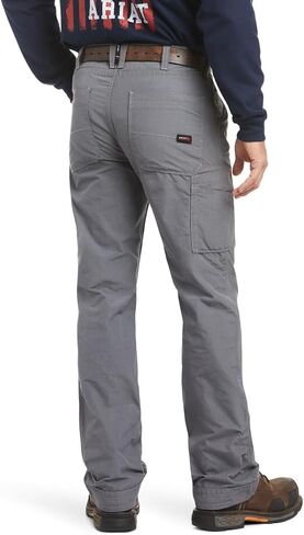 ARIAT Men's Flame Resistant M4 Relaxed Duralight Ripstop Boot Cut Pant in Saudi Arabia