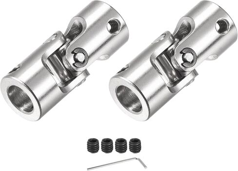 DMiotech 1 حزمة 10 مم إلى 10 مم عمود التوجيه العالمي القابل للتدوير U موصل مقرنة وصلة للمحرك، طابعة ثلاثية الأبعاد، آلة CNC in Kuwait