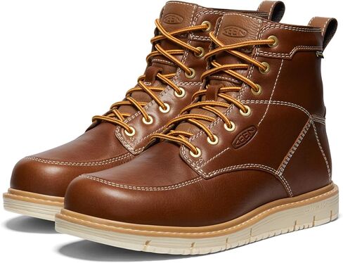 KEEN Utility Men's San Jose 6" Soft Toe Waterproof Wedge Work Boots in Saudi Arabia