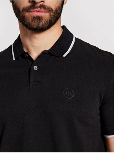 قميص بولو رجالي بأكمام قصيرة من A|X Armani Exchange in Saudi Arabia