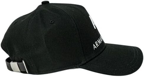 A|X Armani Exchange Men's Baseball hat, Black & White, One Size in Saudi Arabia