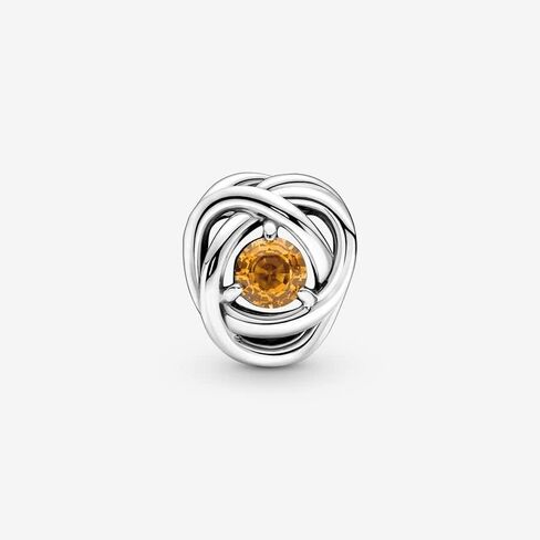 Pandora January Red Eternity Circle Charm Bracelet Charm Moments Bracelets - Stunning Women's Jewelry - Gift for Women - Made with Sterling Silver & Man-Made Crystal, With Gift Box in Saudi Arabia