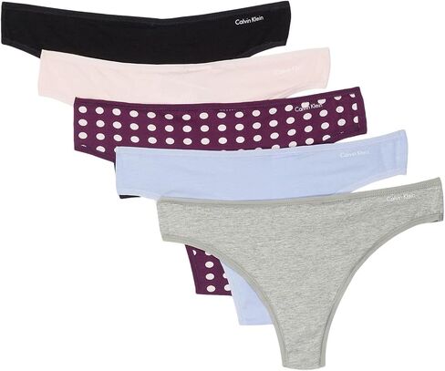 Calvin Klein Underwear Women's Carousel Thong Pack, Lime/White/Grey Heather-925, XL in Saudi Arabia
