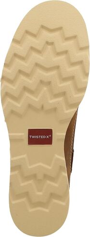 Twisted X Mens 4" Wedge Sole Boot, Distressed Saddle & Cognac, 13 M in Saudi Arabia