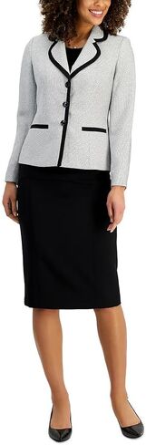 Le Suit Women's Petite Jacket/Skirt Suit 50040648-2yu in Saudi Arabia