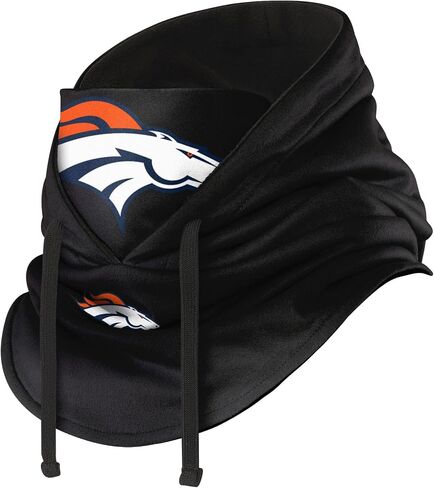 FOCO Atlanta Falcons NFL Black Drawstring Hooded Gaiter in Saudi Arabia