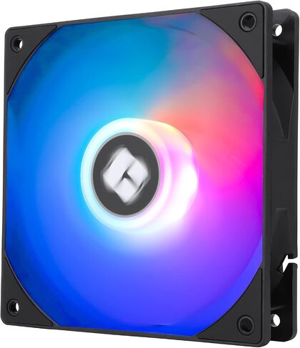 Thermalright TL-C12RW-S V2 CPU Fan 120mm ARGB Case Cooler Fan, 4pin PWM Connector Silent Computer Fan with S-FDB Bearing Included,up to 1500RPM Cooling Fan(White ARGB) in Kuwait