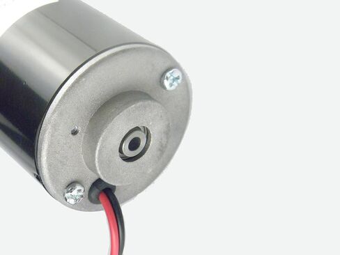 CHANCS 12V 3500RPM Permanent Magnet DC Motor 30W CW/CCW Reversible Electric Gear Motor DC Adjustable-speed Motor with Mounting Bracke Fixed Seat Holder in Saudi Arabia