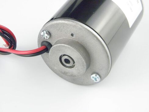 CHANCS 12V 3500RPM Permanent Magnet DC Motor 30W CW/CCW Reversible Electric Gear Motor DC Adjustable-speed Motor with Mounting Bracke Fixed Seat Holder in Saudi Arabia