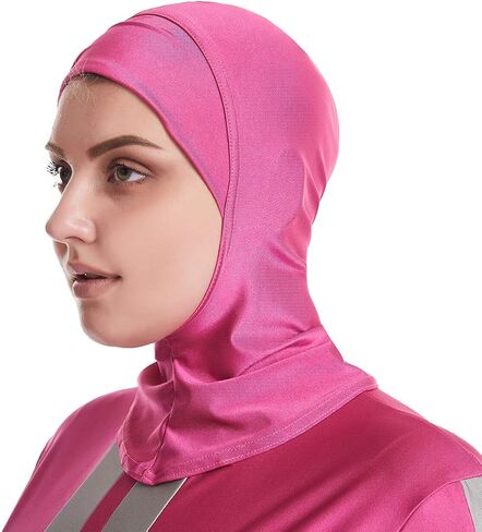 ملابس سباحة إسلامية من YEESAM للنساء مقاس كبير، بدلة سباحة بوركيني إسلامية للحجاب in Saudi Arabia