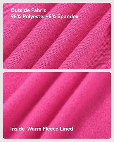 KEREDA كنزات بغطاء للرأس مبطنة بالصوف للفتيات بلوفر بنصف سحاب وأكمام طويلة وياقة مقصوصة 5-14 سنة in Kuwait