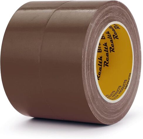 شريط لاصق ملون شديد التحمل، 4 عبوات 1.88 بوصة × 12 ياردة، شريط لاصق ملون متنوع، لفات قناة ملونة تمزيقها يدويًا لإصلاح الأعمال الفنية المنزلية in Kuwait