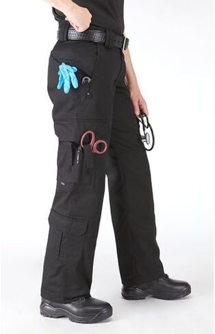 5.11 Tactical Women's EMS Pants, Comfortable Taclite Ripstop Work Pants, Style 64301, Water and Stain Resistant, Lightweight in Kuwait