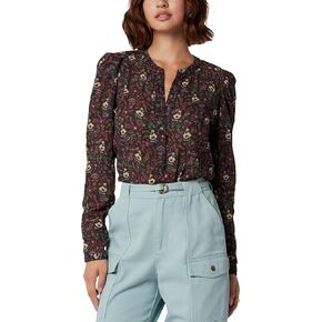 Joie Womens Women's Joie Eldridge TOP, Chocolate TORTE Multi, Large in Kuwait