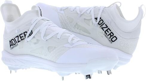 adidas Men's Adizero Afterburner 9 NWV Sneaker, White/Gold Metallic/Gold Metallic, 8.5 in Saudi Arabia