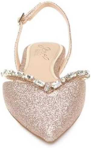 Jewel Badgley Mischka Camden Pointed Flat in Kuwait
