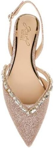 Jewel Badgley Mischka Camden Pointed Flat in Kuwait