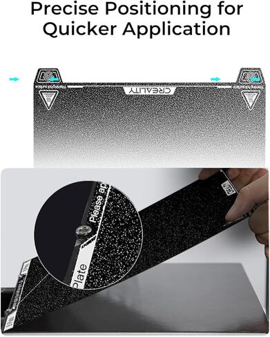 Creality Ender PEI Sheet, Upgrade Textured 235x235mm 3D Printer Platform Black PEI Magnetic Steel Plate for Ender-3/3 Pro/3 V2 Ender-5/Ender-3 S1 in Kuwait