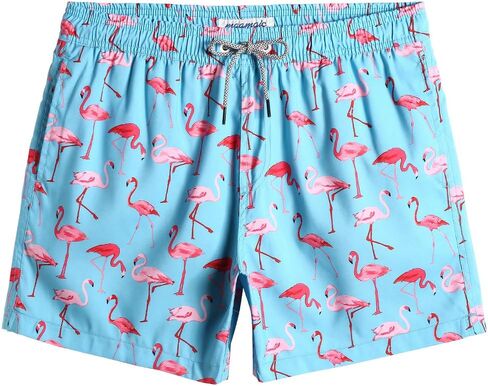maamgic Mens Swim Trunks 5" with Mesh Lining Quick Dry Bathing Suits for Men Swim Shorts Swimwear X-Large in Saudi Arabia