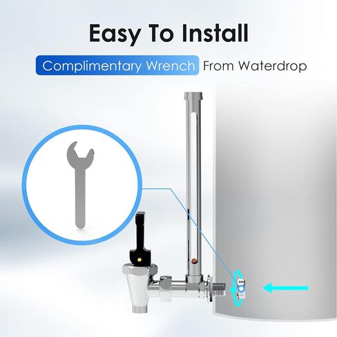 Waterdrop WD-DF-AL Replacement Alkaline Filters for All Waterdrop Dispenser Filtration System, Last Up to 2 Months or 100 Gallons(Pack of 3) in Kuwait