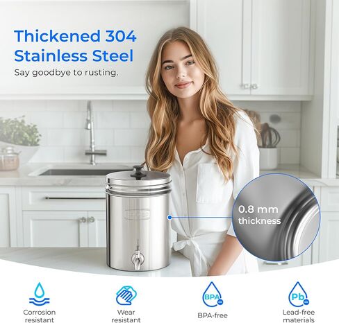 Waterdrop WD-DF-AL Replacement Alkaline Filters for All Waterdrop Dispenser Filtration System, Last Up to 2 Months or 100 Gallons(Pack of 3) in Saudi Arabia