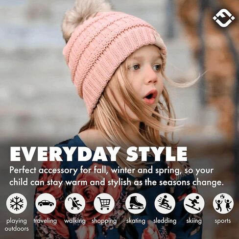 قبعة شتوية للأطفال من Funky Junque Kids Beanie للأطفال الصغار in Saudi Arabia