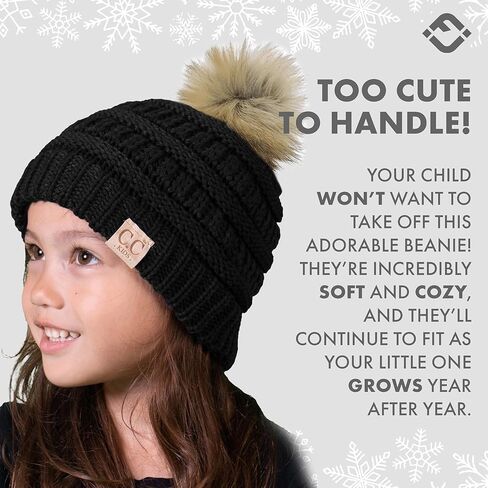 قبعة شتوية للأطفال من Funky Junque Kids Beanie للأطفال الصغار in Saudi Arabia